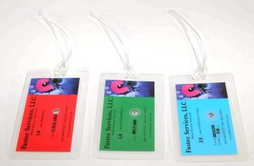 metal detector test cards